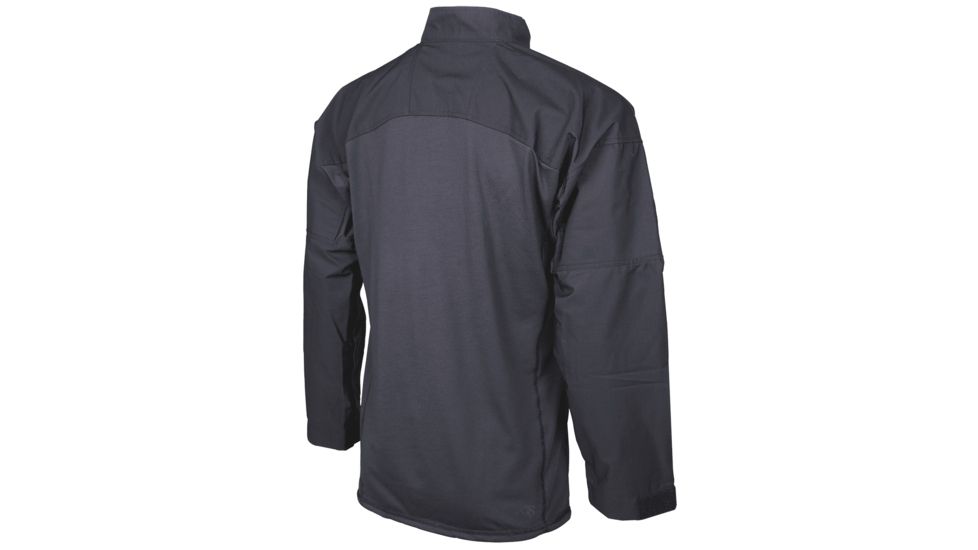 Tru-Spec Mens Responder Shirt 1/4 Zip, Polyester/Cotton Rip-Stop, Ranger Green, Large, 2516005