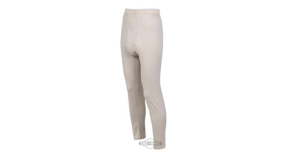 Tru-Spec Pants/Drawers Baselayer, Sand, Small, Regular 2750003