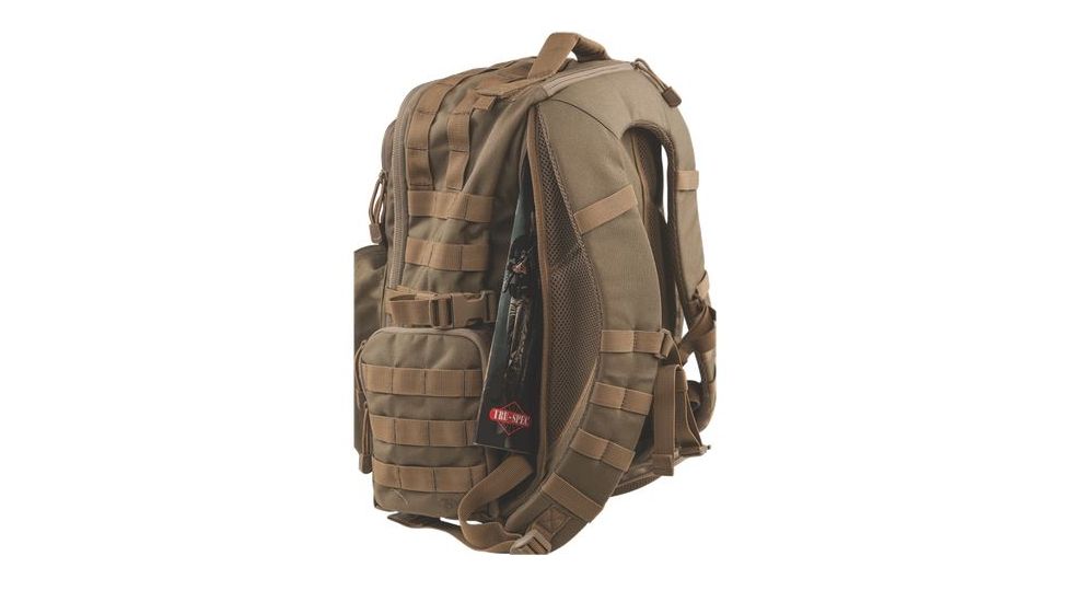 Tru-Spec Pathfinder 2.5 Backpack,19x7x13in,Coyote 4828000