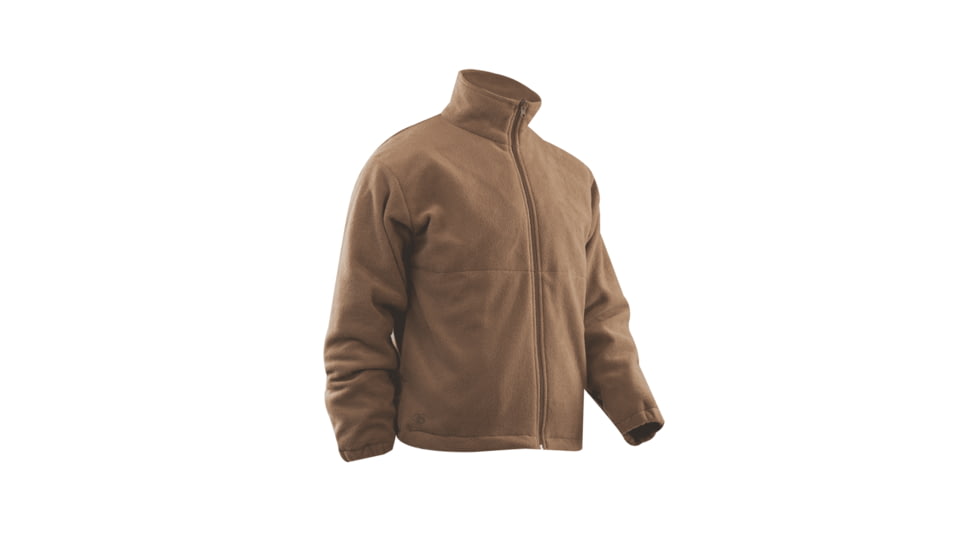 TRU-SPEC Polar Fleece Jacket - Mens, Coyote, 2XLL, 2436027