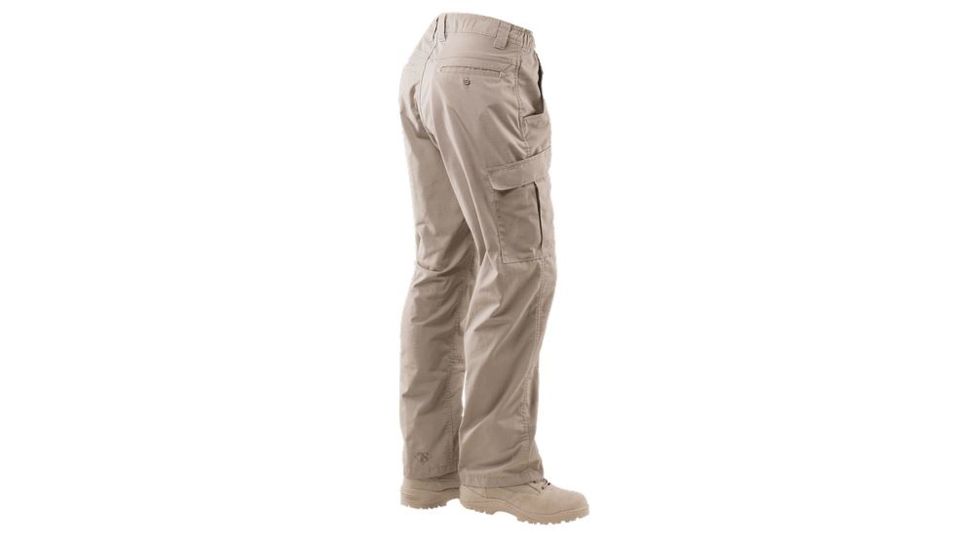 Tru-Spec Simply Tactical Khaki Poly Cotton Rip Stop with Cargo Pocket, W:32 L:32 1026004