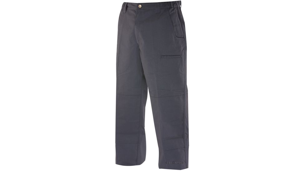 Tru-Spec Simply Tactical Black Poly Cotton Rip Stop without Cargo Pocket, W:28 L:36 1027062