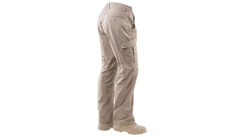 Tru-Spec Simply Tactical Khaki Poly Cotton Rip Stop with Cargo Pocket, W 32 L 32 1026004