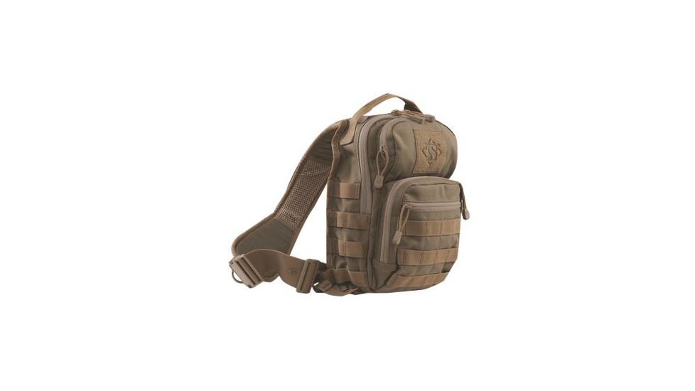 Tru-Spec Trek Sling Backpack,12x8x10.5in,Coyote 4920000
