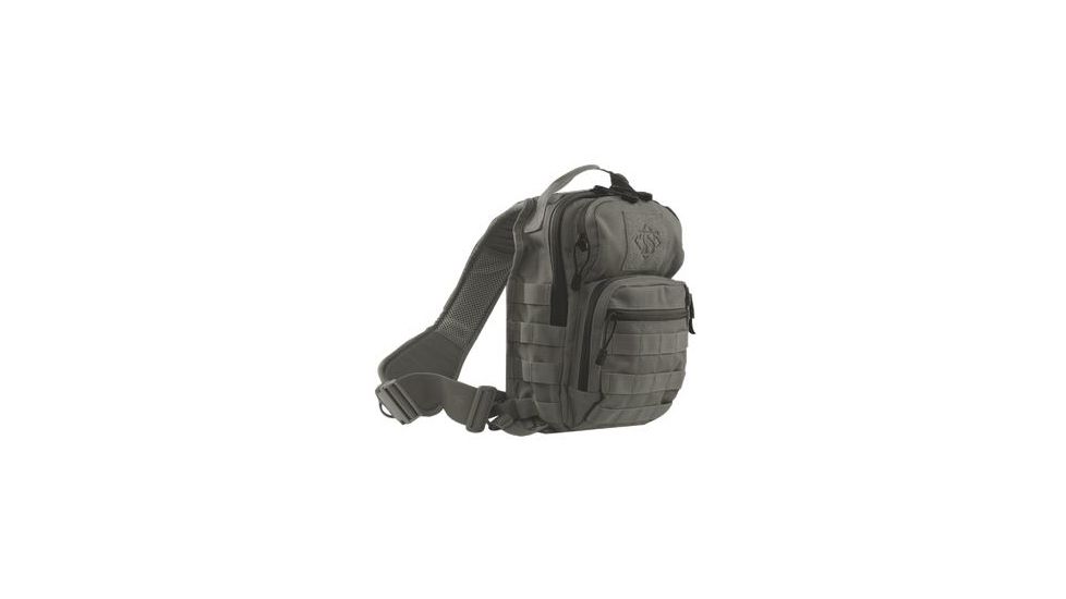 Tru-Spec Trek Sling Backpack,12x8x10.5in,Grey 4921000