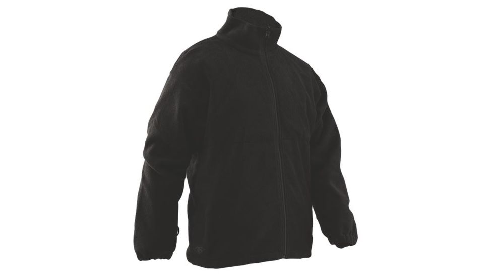 TRU-SPEC Polar Fleece Jacket - Men's, Black, Large, Long, 2434025