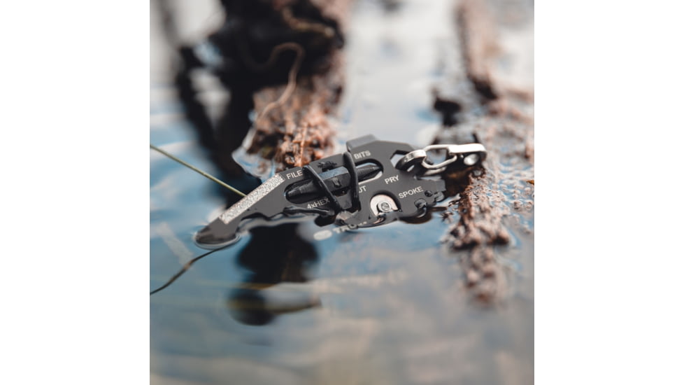 TRUE 18-in-1 Fishface Pocket Multi-Tool, Black, TRU-TOL-0028