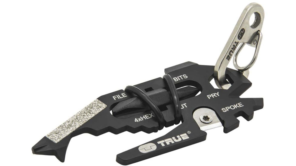 TRUE 18-in-1 Fishface Pocket Multi-Tool, Black, TRU-TOL-0028