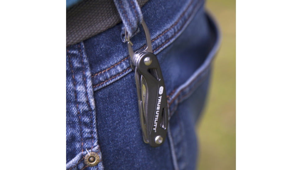 TRUE 6-in-1 ClipStick Multi Tool, Steel, TU198