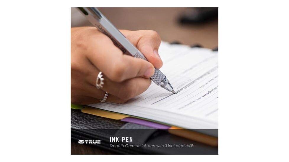TRUE 6-in-1 Multi-Tool Pen, Black, TRU-PEN-0001