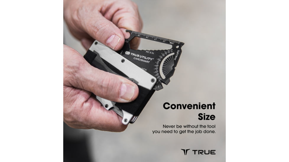 TRUE CardSmart-30-in-1-Wallet, Keyring, TRU-TOL-0003