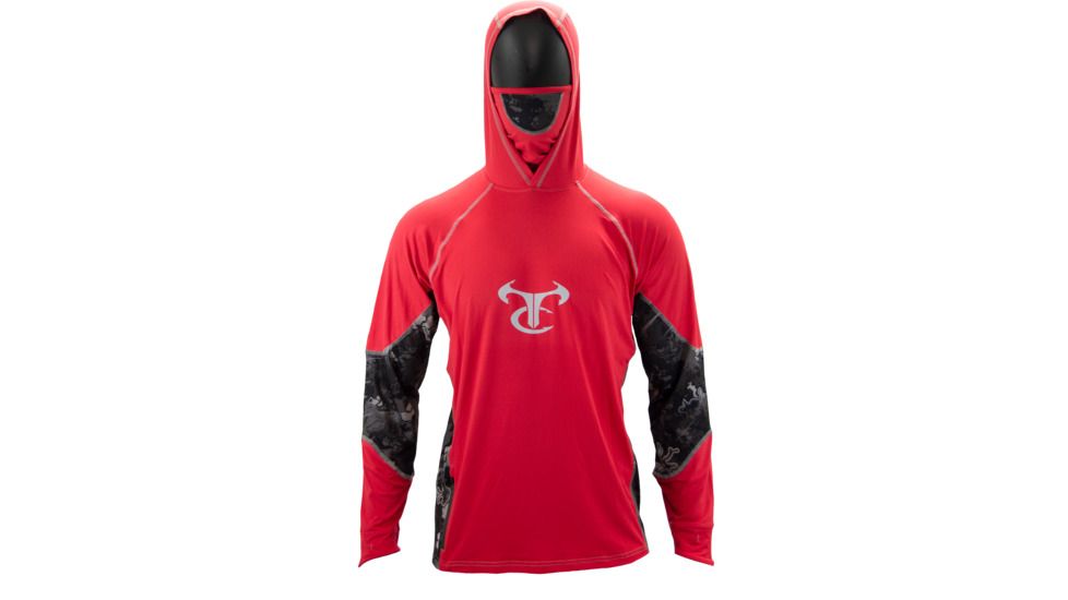 TrueTimber Arrow Wood Pullover - Mens, Cardinal/Viper Urban, Large, 0799-Cardinal/Viper Urban - L