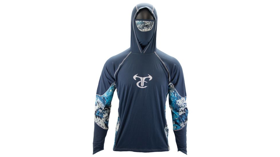 TrueTimber Arrow Wood Pullover - Mens, Midnight Navy/Rift, Medium, 0801-Midnight Navy/Rift - M