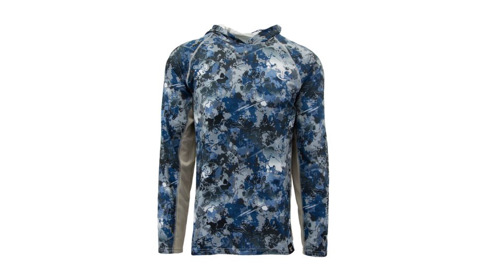 TrueTimber LeMoyne Hoodie - Mens, Viper Aqua/Drizzle, Medium, 0668-Viper Aqua/Drizzle - M