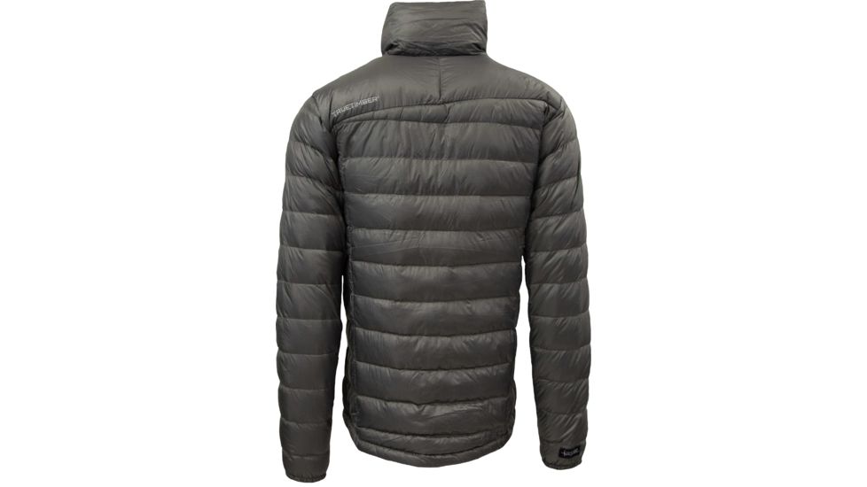 TrueTimber Lightweight Packable Down Jacket Without Hood - Mens, Charcoal, Medium, 0424-M