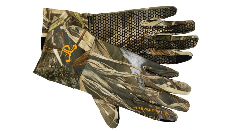 TrueTimber Lightweight Touchscreen Gloves - Mens, Dirt, Medium, 0457-M
