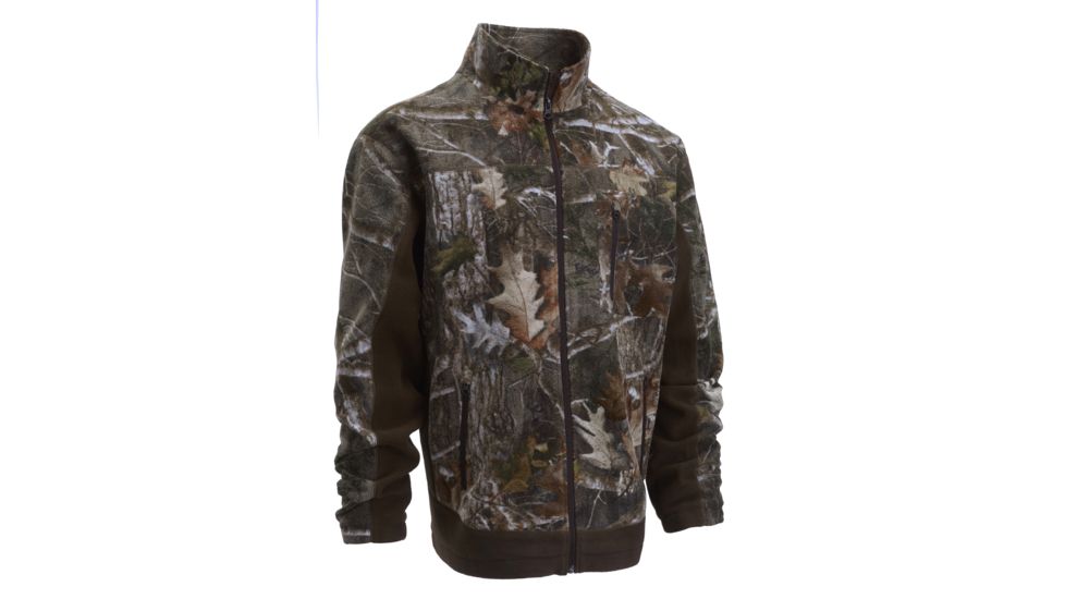 TrueTimber Polar Fleece Windproof Jacket - Mens, Kanati, Medium, 0252-M