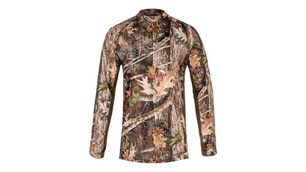 TrueTimber Pulse SilverTec Light Weight Long Sleeve Crew - Mens, Kanati, Medium, 0009-M