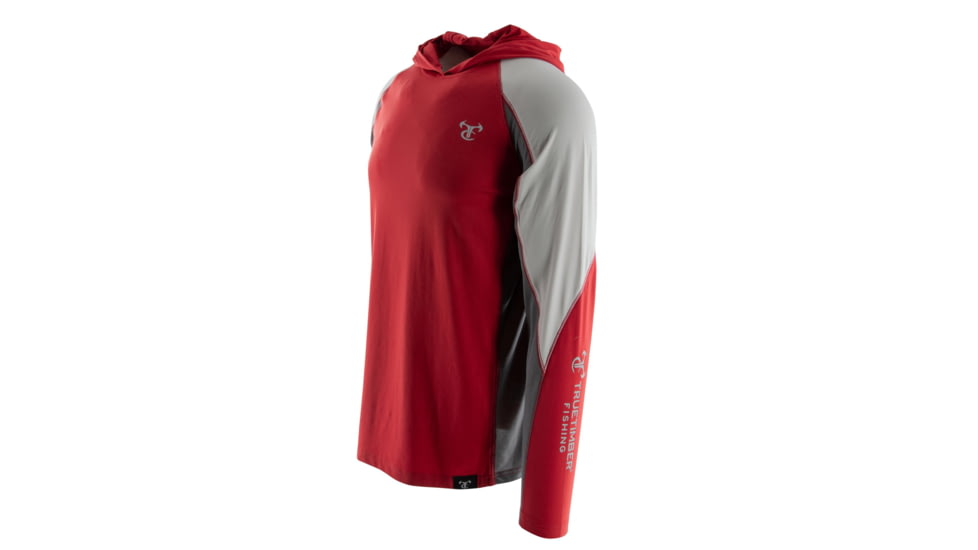 TrueTimber ShellDrop Hoodie - Mens, Red Hot/Cool Grey/Vapor Blue, 3XL, 841985162488