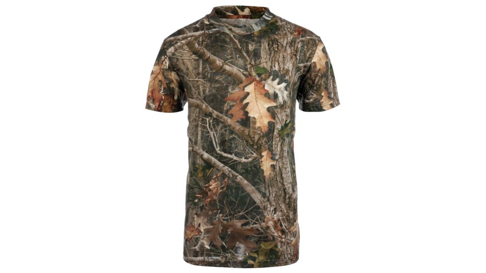 TrueTimber Short Sleeve Cotton/Poly Tee - Mens, Kanati, Medium, 0400-M