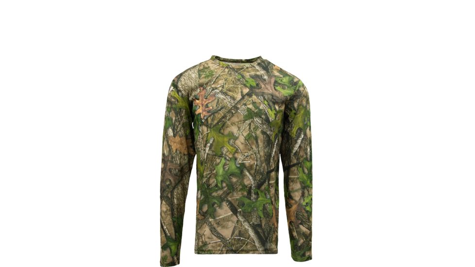 TrueTimber True Long Sleeve Tee - Men's, HTC Green, Medium, 0348-M