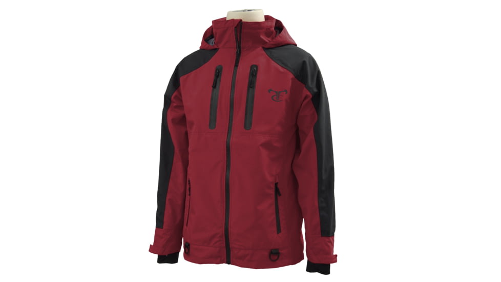 TrueTimber Wavetamer Parka - Mens, Red Hot/Jet Black, Extra Large, 841985161238