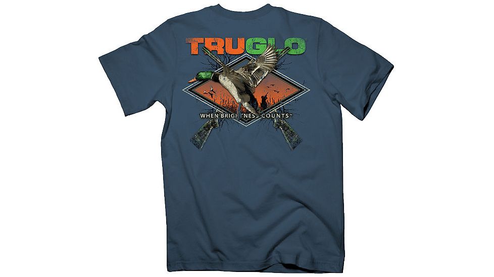 TruGlo Shirt Duck Ss Indigo Xxxl - TG999T1Z