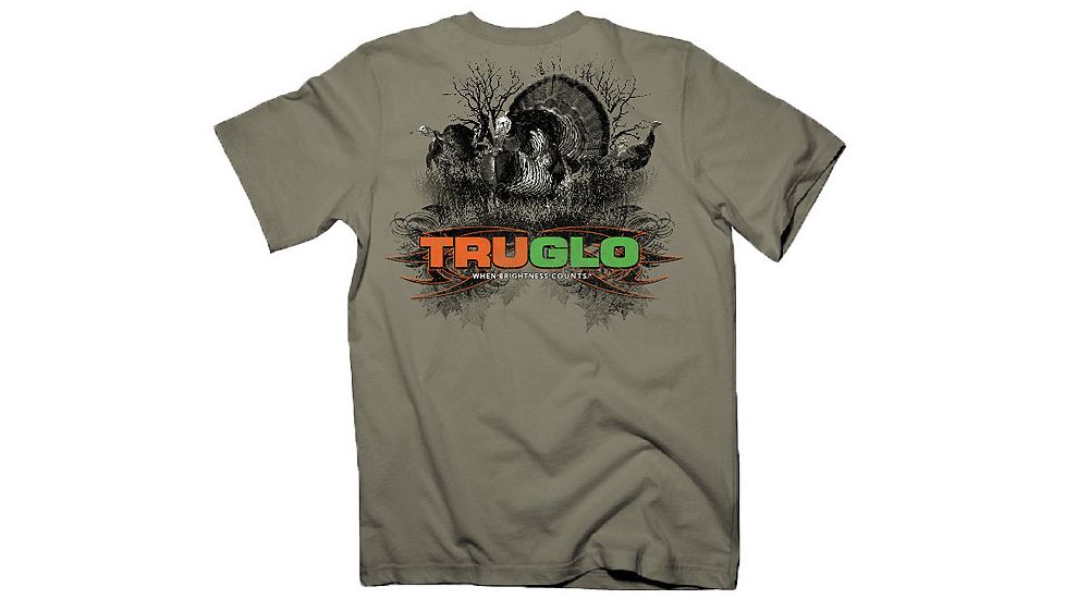 TruGlo Shirt Turkey Ss W Grey Xxxl - TG999T3Z