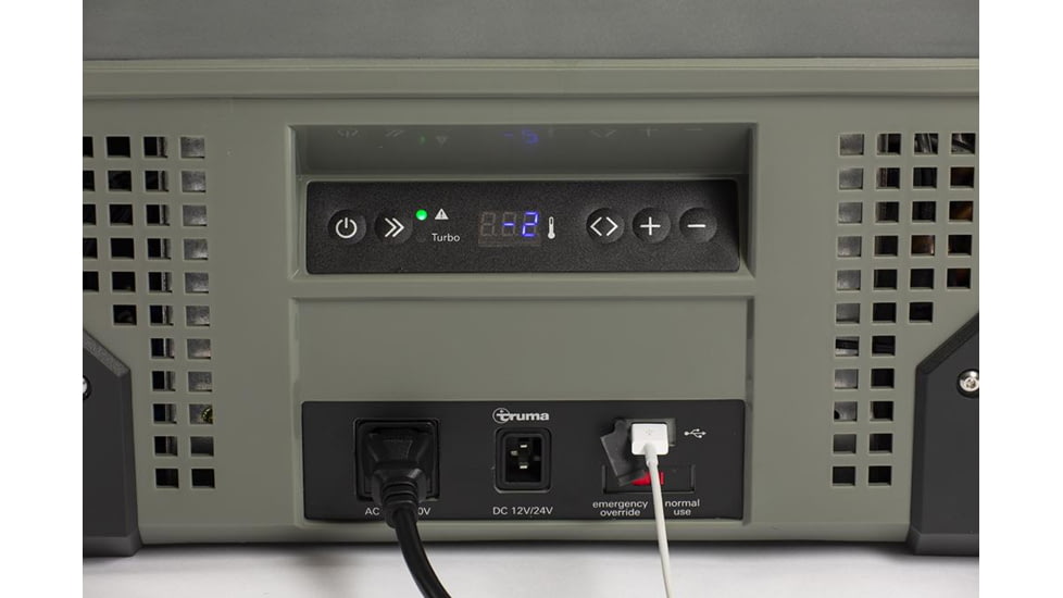 Truma Cooler C69 Dual Zone Portable Fridge/Freezer, Earth Green, 69 liter, 45105-01