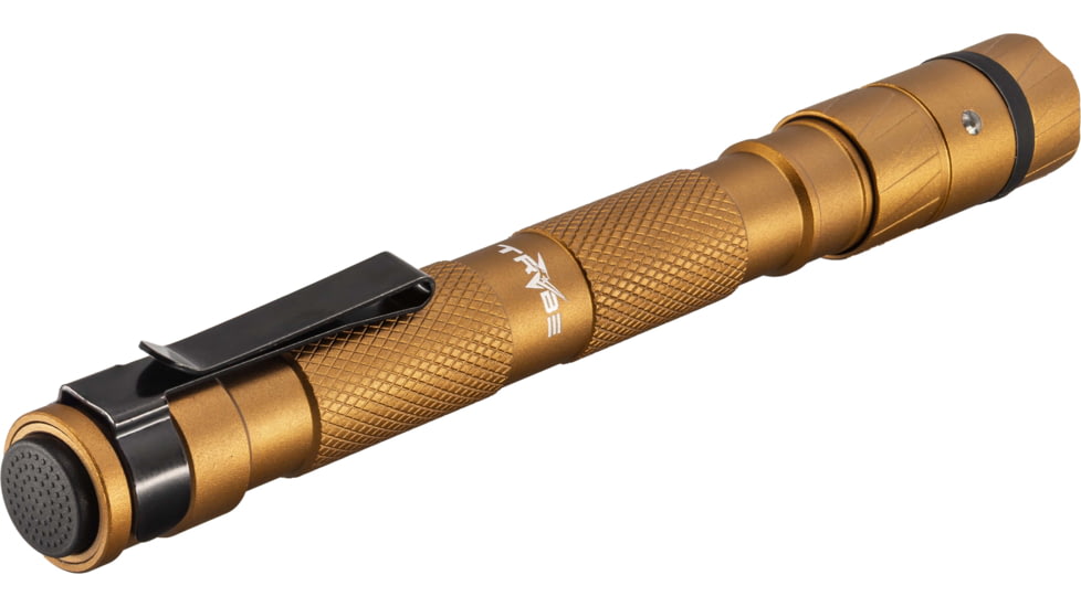 TRYBE Optics Mini Lithium Ion 500 Lumen Rechargeable Handheld Flashlight, Gold, MINI1K-GLD