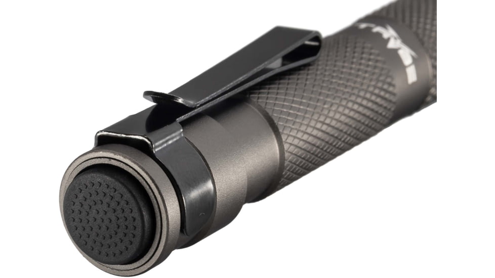 TRYBE Optics Mini Lithium Ion 500 Lumen Rechargeable Handheld Flashlight, Gray, MINI1K-GRY