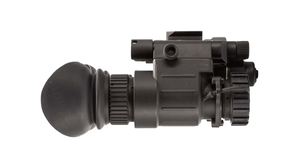 TRYBE Optics NVG-50 Dual 1x19mm White Phosphor Tube Night Vision Goggle, Gen 3, Min 1600+ FOM, 64-72 lp/mm, Black, TRYBENVG50W