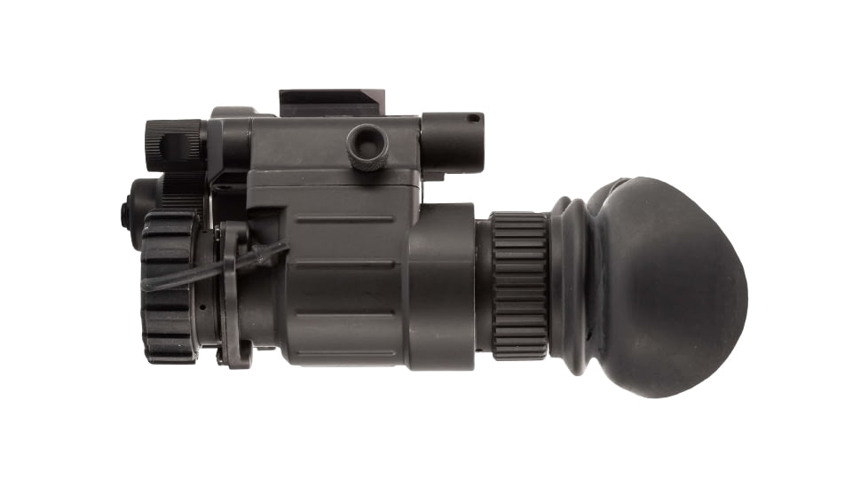 TRYBE Optics NVG-50 Dual 1x19mm White Phosphor Tube Night Vision Goggle, Gen 3, Min 1600+ FOM, 64-72 lp/mm, Black, TRYBENVG50W