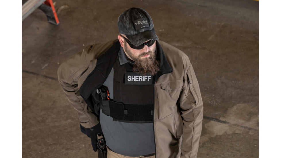 TRYBE Tactical Covert Plate Carrier, Black, CPC-BL
