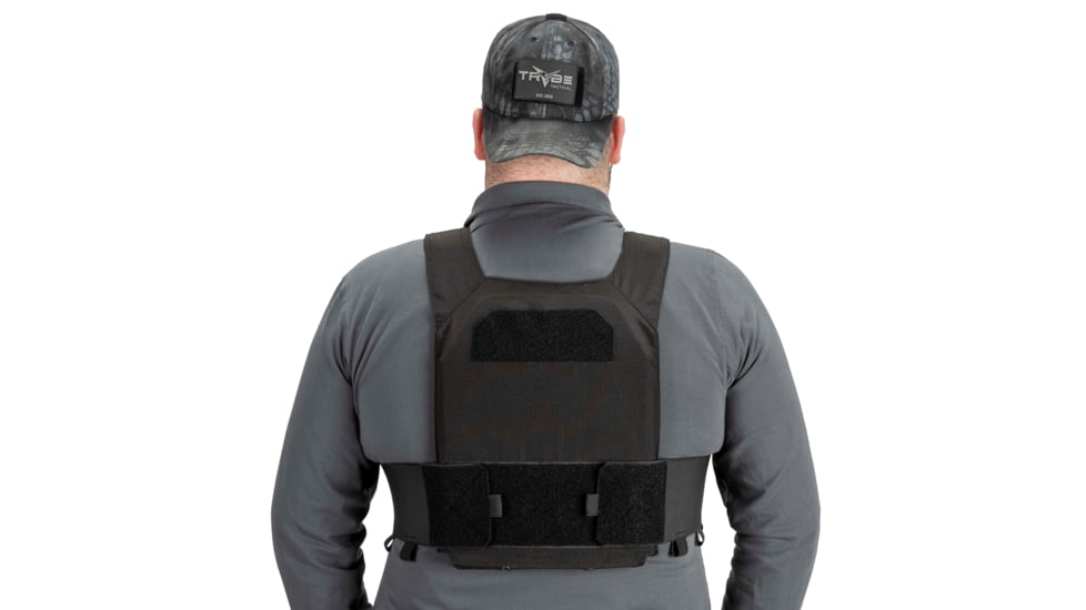 TRYBE Tactical Covert Plate Carrier, Black, CPC-BL