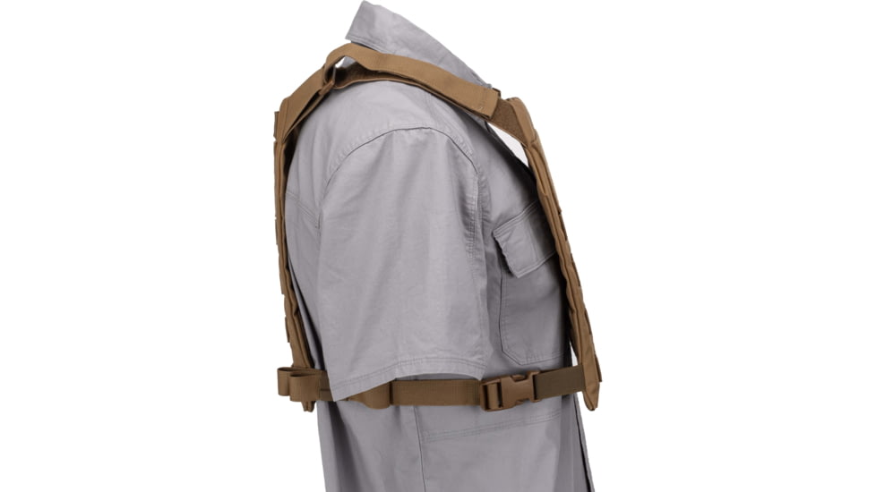 TRYBE Tactical Covert Plate Carrier, Coyote Tan, CVPC-CT