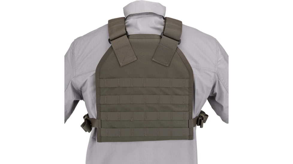 TRYBE Tactical Laser-Cut Plate Carrier, Ranger Green, LSRPC-RG