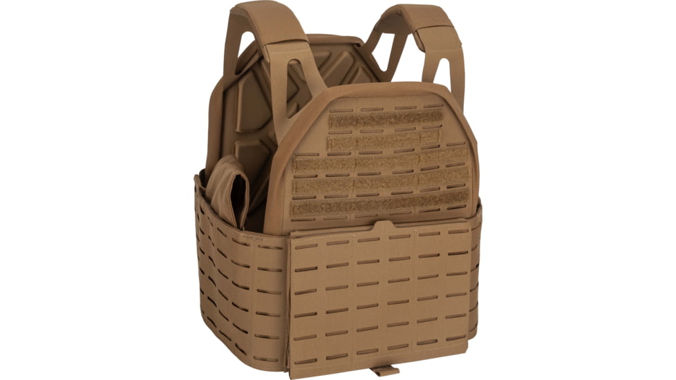 TRYBE Tactical Low-Profile Plate Carrier, Coyote Tan, LPFPC-CT