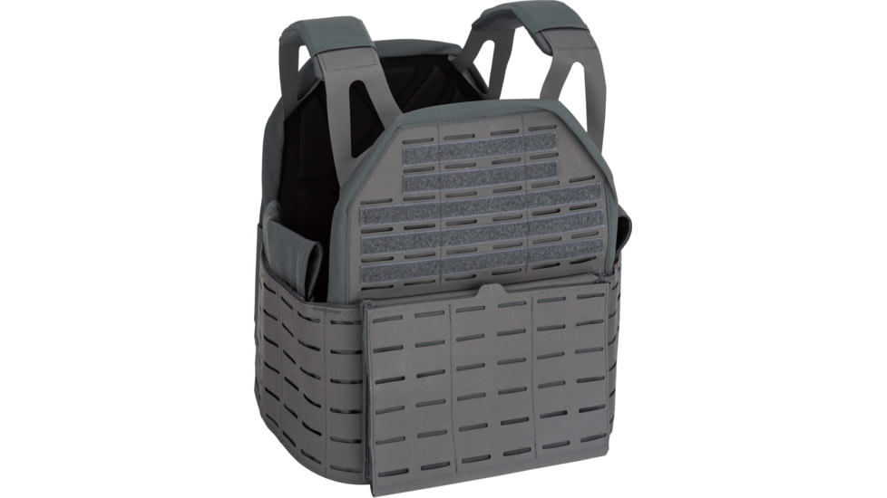 TRYBE Tactical Low-Profile Plate Carrier, Grey, LPFPC-GRY