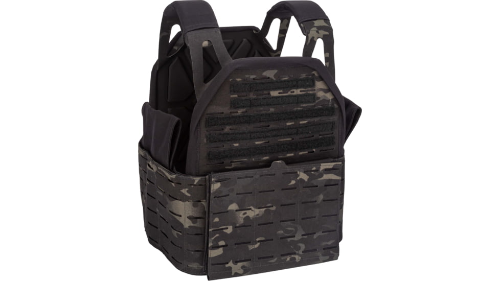 TRYBE Tactical Low-Profile Plate Carrier, Multi-Cam Black, LPFPC-MCB