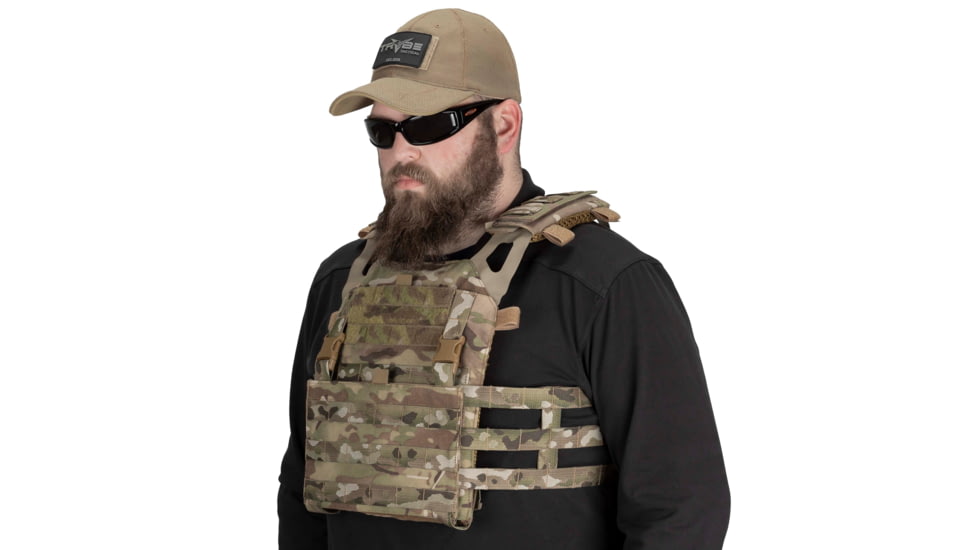 TRYBE Tactical Low-Profile Plate Carrier, Multicam, LPPC-MC