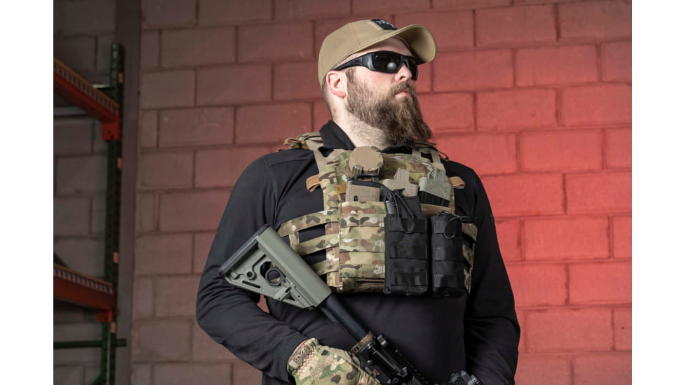 TRYBE Tactical Low-Profile Plate Carrier, Multicam, LPPC-MC