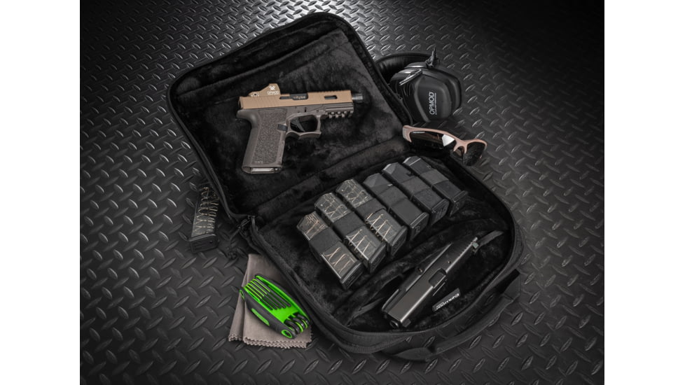 TRYBE Tactical Pistol Case, Black, PSTCASE