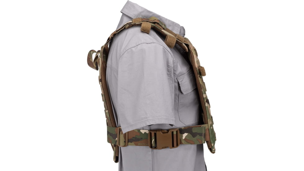TRYBE Tactical Quick Action Plate Carrier, Multi-Cam, QAPC-MC