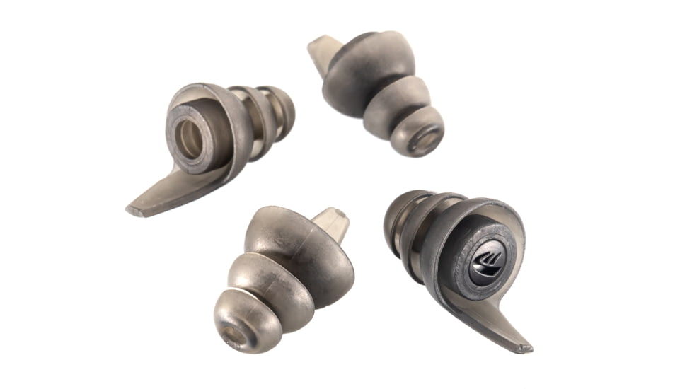 TRYBE Tactical Reusable Multi-Purpose Ear Plugs, 33DB, Universal Fit, TRT-EP-SMK