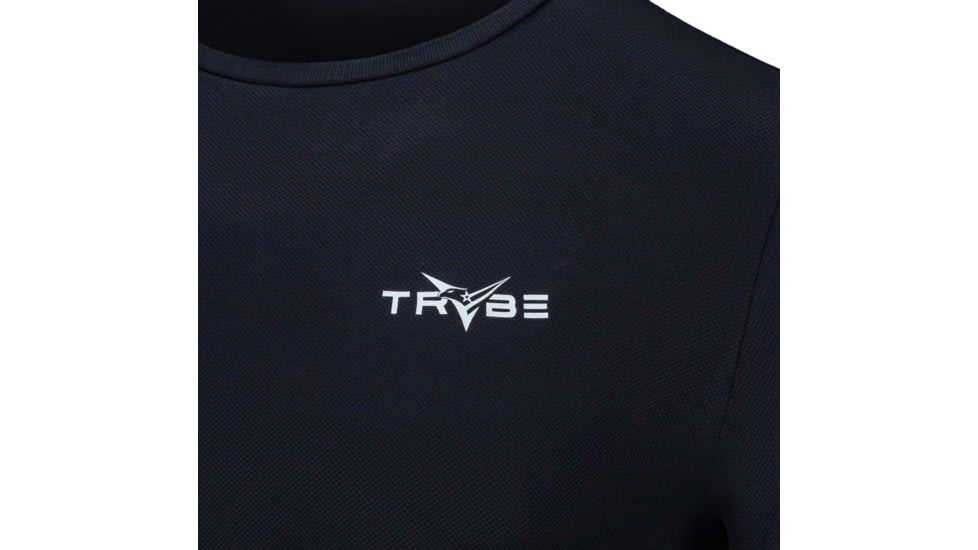 TRYBE Tactical Seamless Thermal Long-Sleeve Shirt - Mens, Black, Extra Large, STLSBK-XL