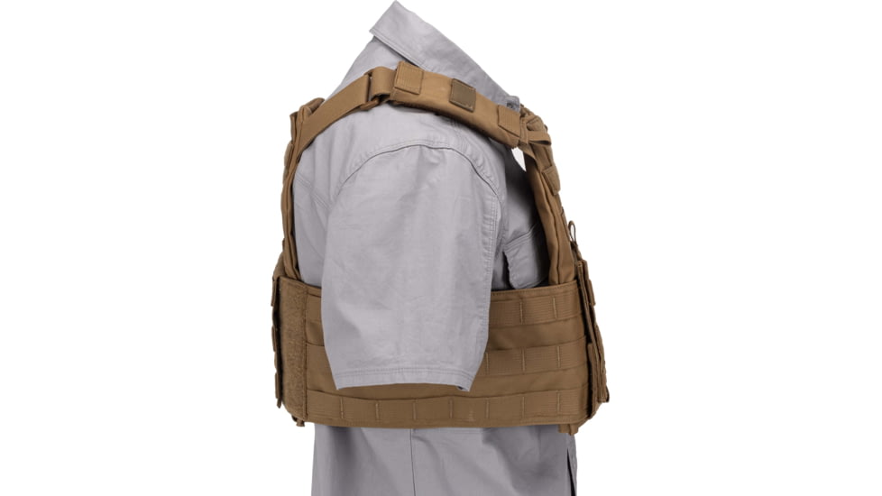 TRYBE Tactical Traditional Plate Carrier, Coyote Tan, TDPC-CT