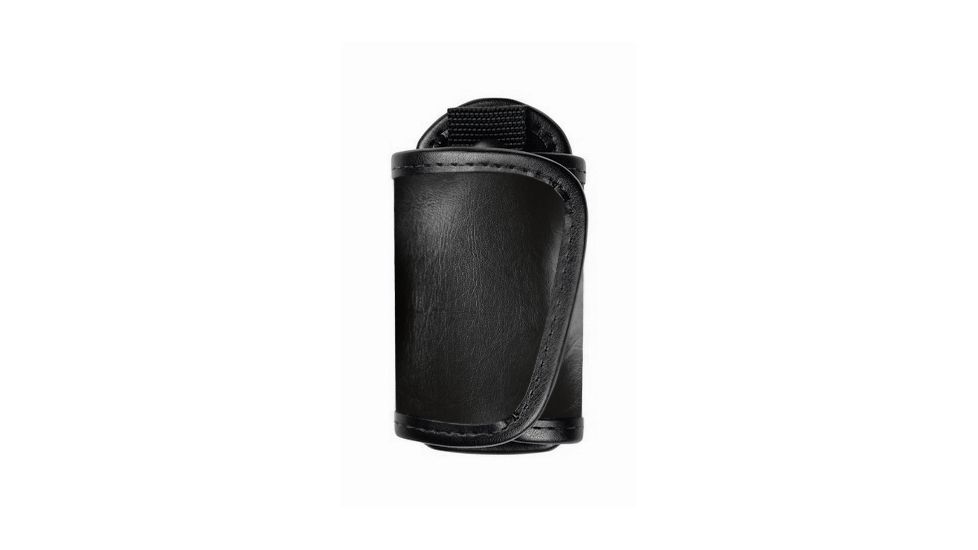 TUFF Products Large Silent Key Holder w/ Metal Key Snap and Velcro Closure, Black Plain, O/S 7721-BPV