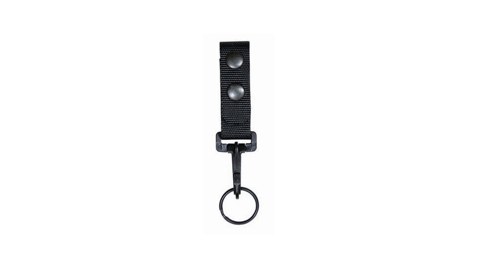 TUFF Products Key Strap/Belt Keeper w/ Double Snap, Black Nylon, O/S 7120-NYB