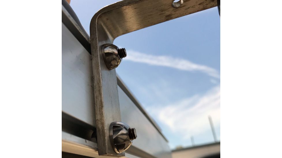 Tuff Stuff Overland Bolt Kit - Awning Security Bolts, 8mm, Silver, NSN N, TS-SEC-BLT-8MM